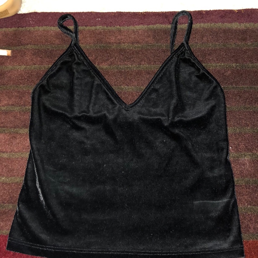 Velvet tank top